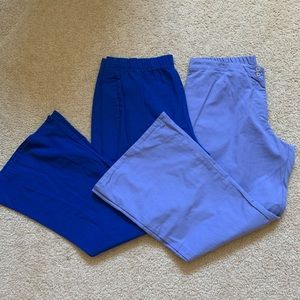 Set of 2 Stylish Scrub Pants